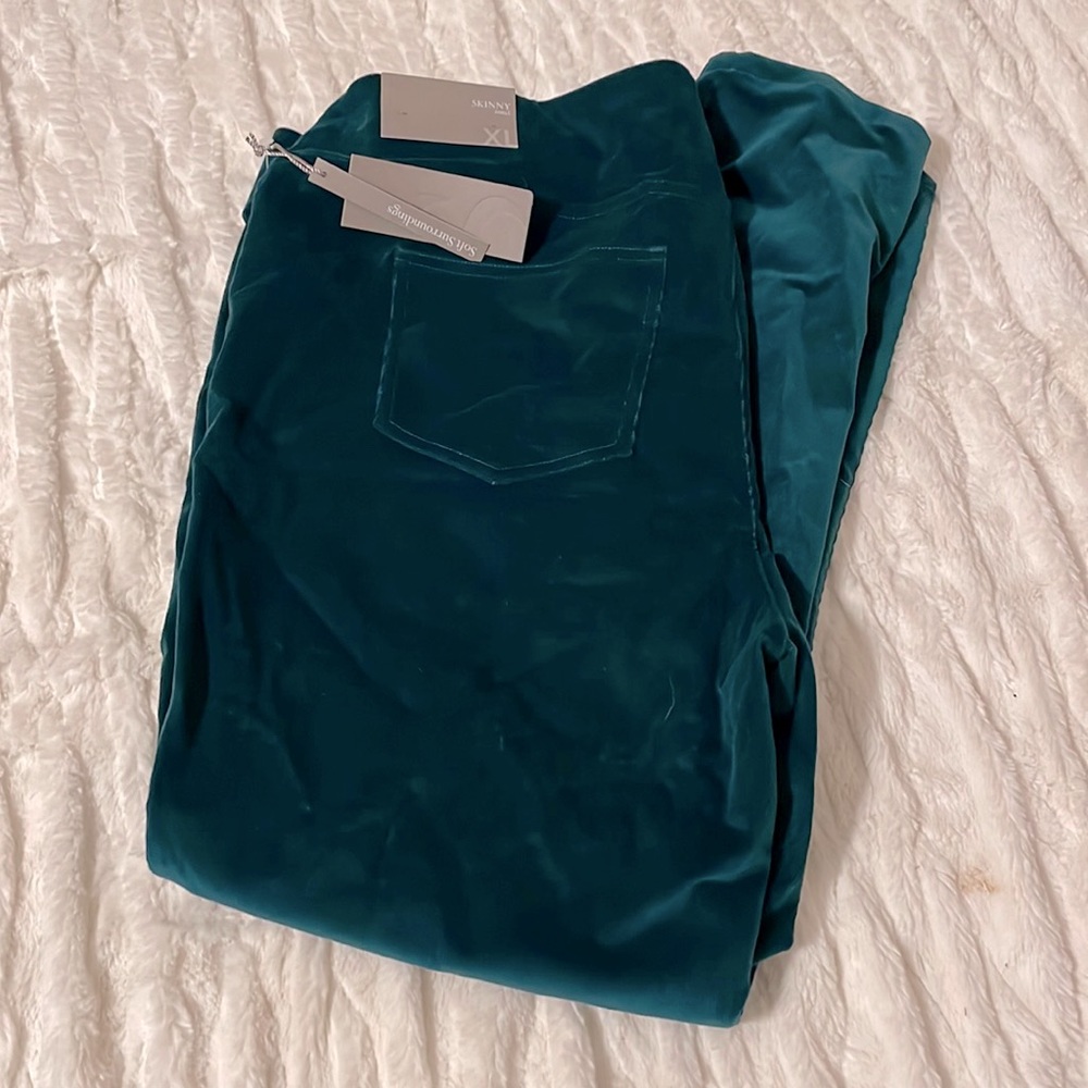 Soft Surroundings skinny ankle corduroy XL NWT